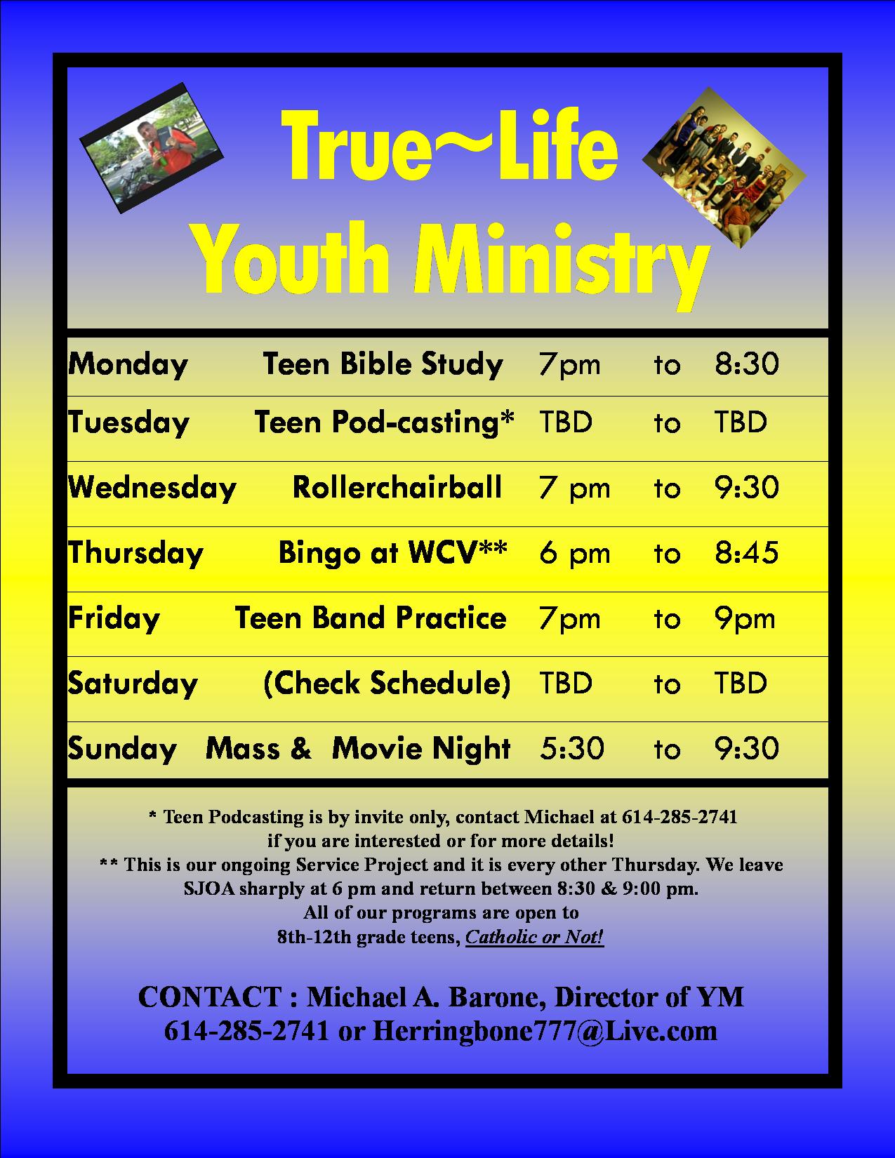 Youth Program Poster